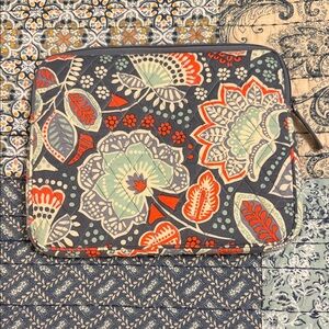 Vera Bradley Floral Patterned Tablet Sleeve